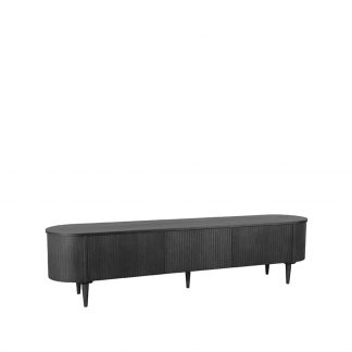 Tv-Meubels Oliva - Zwart - Eiken - 220 cm 180122649