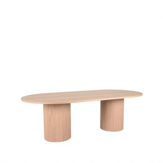 Eetkamertafel Oliva - Naturel - Eiken - 240 cm 180122645