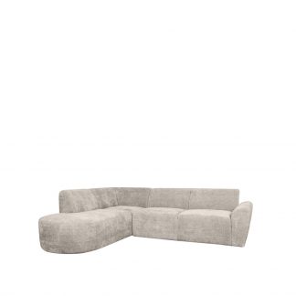 Hoekbank Espen - Naturel - Chenille - Hoekbank Links 180145496