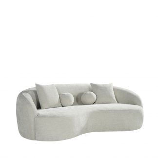 Bank Novo - Naturel - Chenille - 3-Zits 180145524