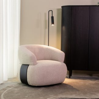Fauteuil Valenza - Naturel - Boucle - One Size 180145500