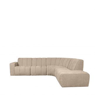Hoekbank Vitoro - Clay - Chenille - Hoekbank Rechts 180145532