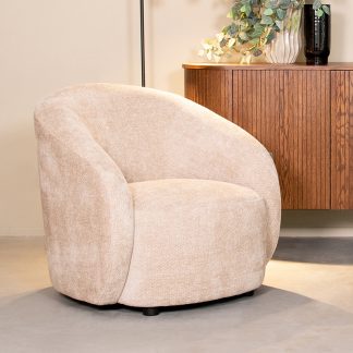Fauteuil Alby - Naturel - Chenille - 1-Zits 180145523