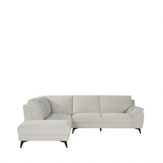 Hoekbank Santino - Naturel - Chenille - Hoekbank Links 180145512