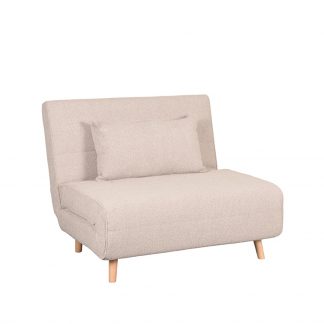 Slaapbank Single - Naturel - Boucle - Single | Naturel Poot 180122625