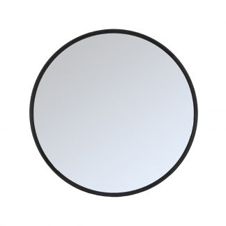 Spiegel Oliva - Zwart - Eiken - 110 cm 180122656