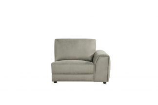 Bank Tivoli - Taupe - Kunstleder - 1,5-Zits Rechts 180122577