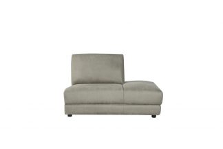 Bank Tivoli - Taupe - Kunstleder - Ottomane Rechts 180123058