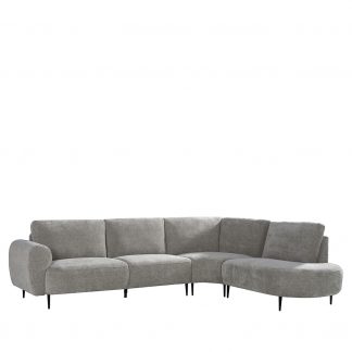 Hoekbank Milano - Stone - Chenille - Hoekbank Rechts 180122579