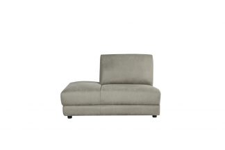 Bank Tivoli - Taupe - Kunstleder - Ottomane Links 180123057