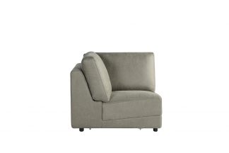 Bank Tivoli - Taupe - Kunstleder - Hoek 180123070