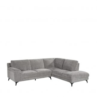 Hoekbank Santino - Stone - Chenille - Hoekbank Rechts 180123086