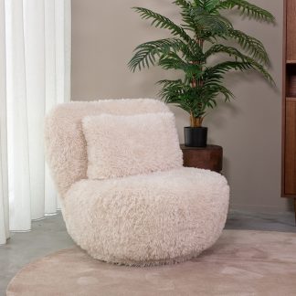 Fauteuil Doodle - Creme - Fluffy - One Size 180122973
