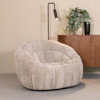 Fauteuil Cloud - Stone - Chenille - 1-Zits 180122681