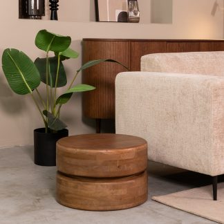 Salontafel Milly - Nature Smooth - Mangohout - 50 cm 18011478