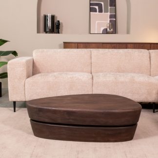 Salontafel Javi - Espresso - Mangohout - 110 cm 180122931