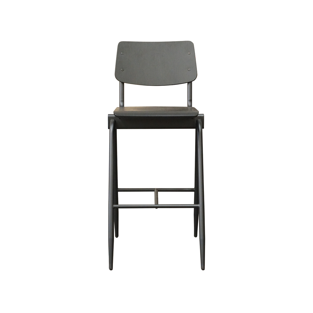 Barkruk Solid - Zwart - Hout - Hoog 180122958 – Bild 2