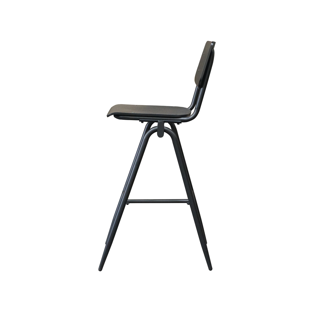 Barkruk Solid - Zwart - Hout - Hoog 180122958 – Bild 3
