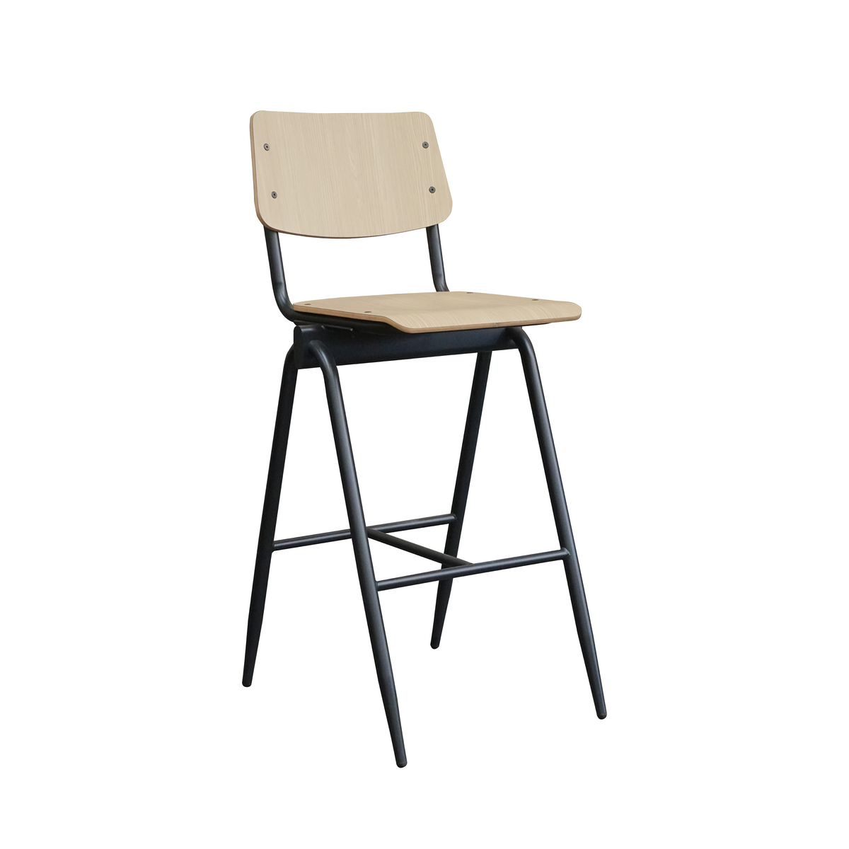 Barkruk Solid - Naturel - Hout - Hoog 180122956 – Bild 2