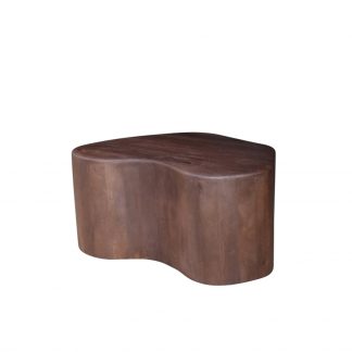Salontafel Savi - Espresso - Mangohout - 80 cm 180122927