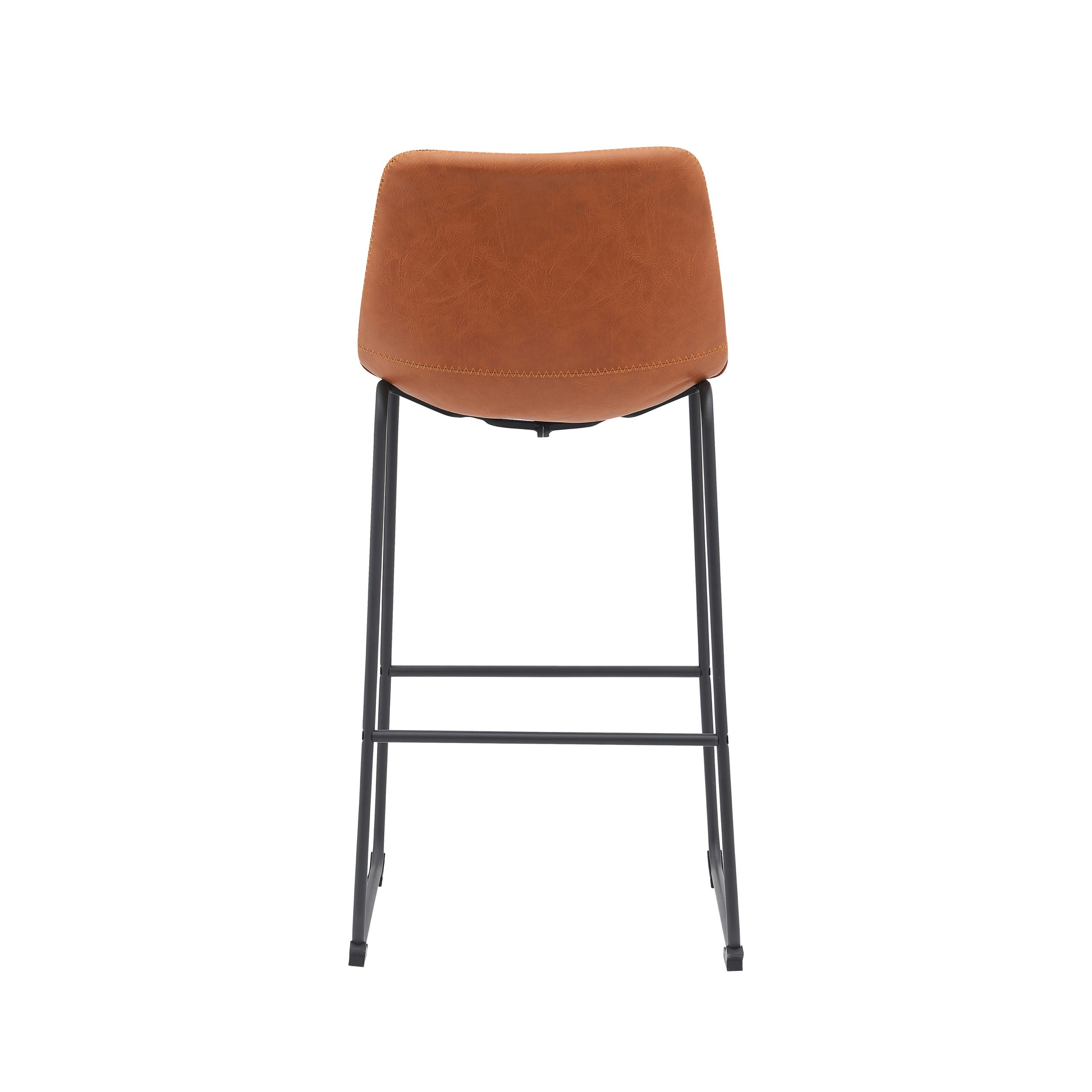 Barkruk Risto - Cognac - Kunstleder - Hoog 180122948 – Bild 5