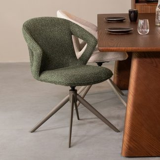 Eetkamerstoel Zurich - Forest - Boucle - Forest Metalen Frame 18099362