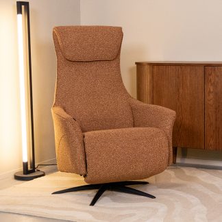 Fauteuil Lund - Coral - Boucle - 2-Motorig - Met Massagefunctie 18011464