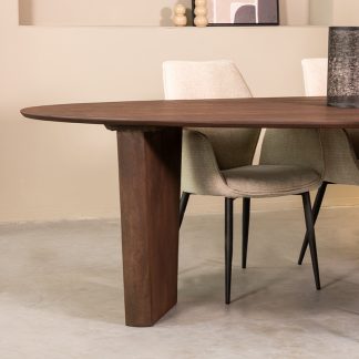 Eetkamertafel Wow - Espresso - Mangohout - 240 cm 180122807
