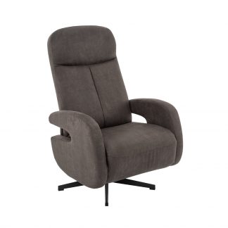 Fauteuil Esbjerg - Taupe - Kunstleder - Manueel Verstelbaar 180122756