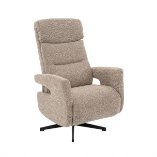 Fauteuil Copenhagen - Mushroom - Boucle - Manueel Verstelbaar 180122750