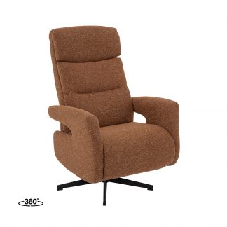 Fauteuil Copenhagen - Coral - Boucle - Manueel Verstelbaar 180122749