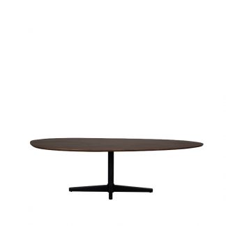 Eetkamertafel Rosie - Espresso - Mangohout - 260 cm - Organisch 18011250