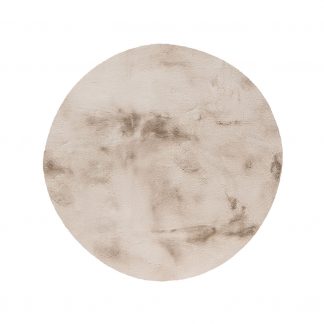 Vloerkleden Indy - Licht Taupe - Polyester - 200x200 cm - Rond 180154423