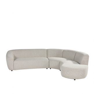 Hoekbank Florence - Naturel - Boucle - Hoekbank Rechts 180122704