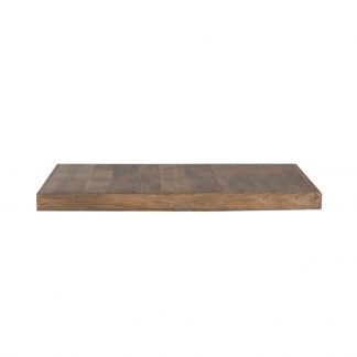 Eetkamertafel Tafelblad Rechthoek - Naturel - Mangohout - 120 cm Straight 18063883