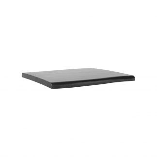 Eetkamertafel Tafelblad Tree Edge - Zwart - Mangohout - 70 cm Tree 180123672