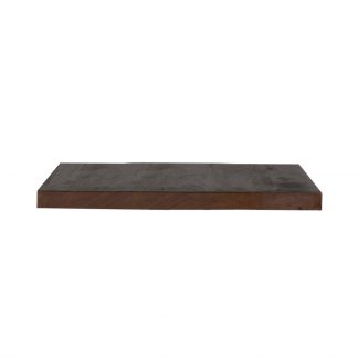 Eetkamertafel Tafelblad Rechthoek - Espresso - Mangohout - 120 cm Straight 180122530