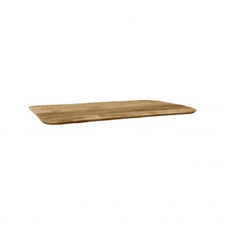 Eetkamertafel Tafelblad Rechthoek - Naturel - Mangohout - 120 cm Sloppy 18010055