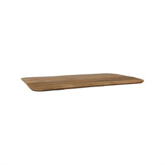 Eetkamertafel Tafelblad Rechthoek - Nature Smooth - Mangohout - 120 cm Sloppy 18010066