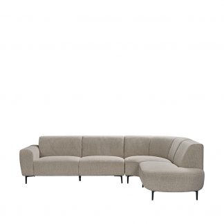 Hoekbank Mauro - Mushroom - Boucle - Hoekbank Rechts 180122713