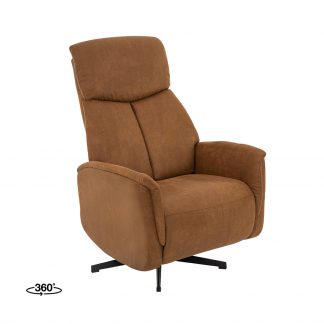 Fauteuil Helsinki - Beige - Kunstleder - Manueel Verstelbaar 180122760
