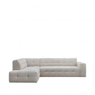 Hoekbank Lorenzo - Naturel Elite - Chenille - Hoekbank Links 180154504
