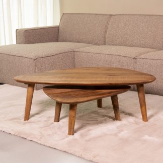 Salontafel Gregg - Nature Smooth - Mangohout - 110 cm 180122689