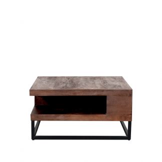 Salontafel Cube - Nature Smooth - Mangohout - 80 cm 180122915