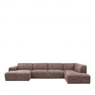 Bank Verona - Cherry Chocolate Silencio - Geweven - U-Bank Rechts 180154464