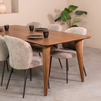 Eetkamertafel Fly - Nature Smooth - Mangohout - 250 cm 180122824