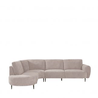 Hoekbank Milano - Clay - Chenille - Hoekbank Links 180154564